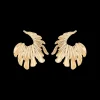 Clous d'oreilles - Golden Feather