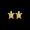 Clous d'oreilles - Golden Water