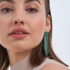 Clous d’oreilles - Green Waterfall