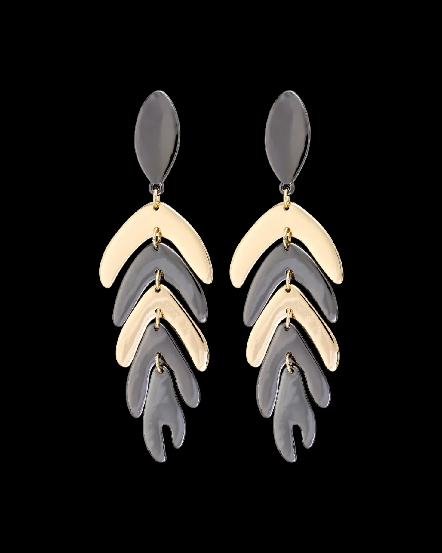 Clous d'oreilles - Grey Bones