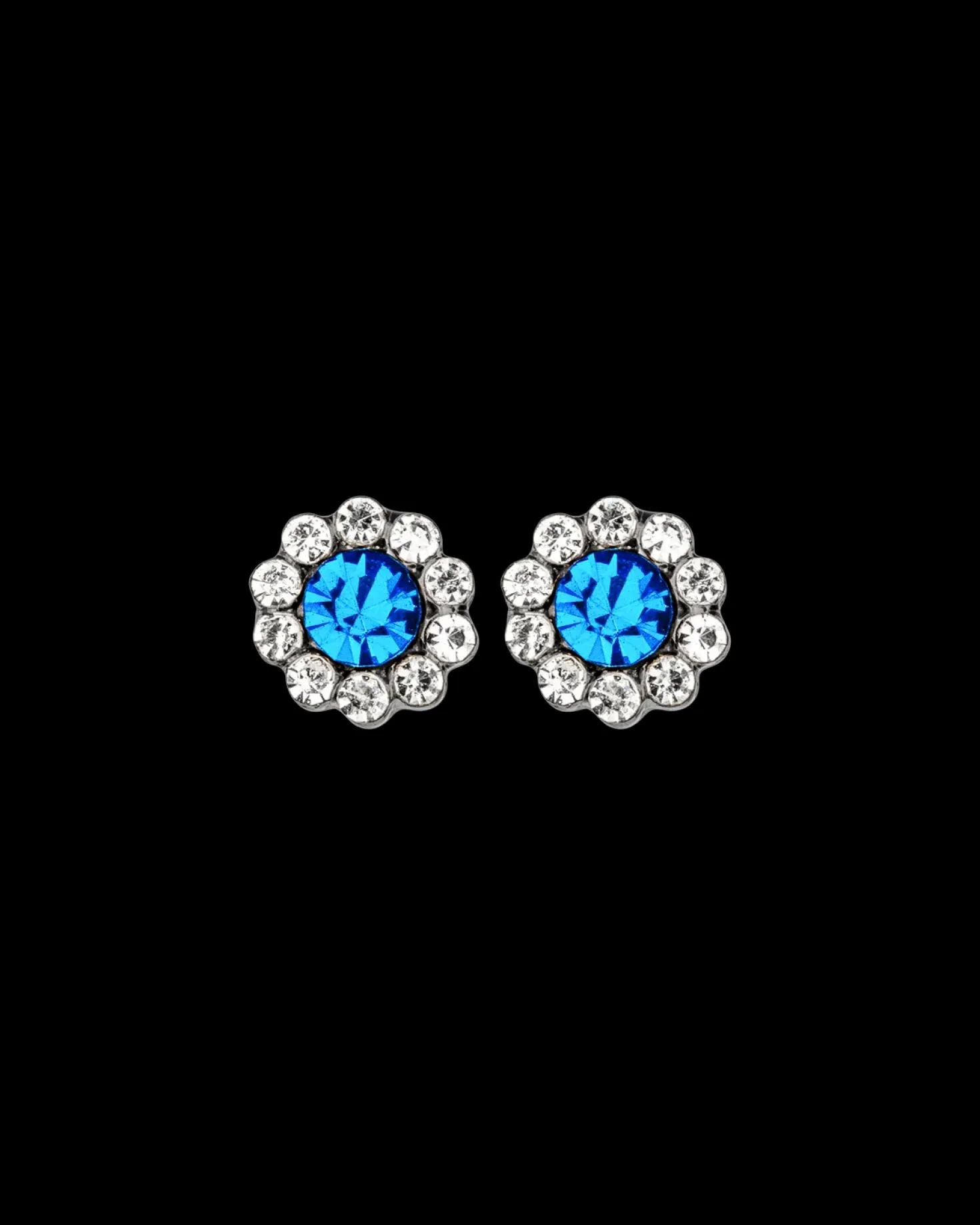 Clous d'oreilles - Hematite Flower
