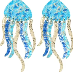 Clous d'oreilles - Ocean Patina