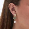 Clous d'oreilles - Pastel Aventurine