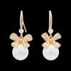 Clous d'oreilles - Pearl Bow