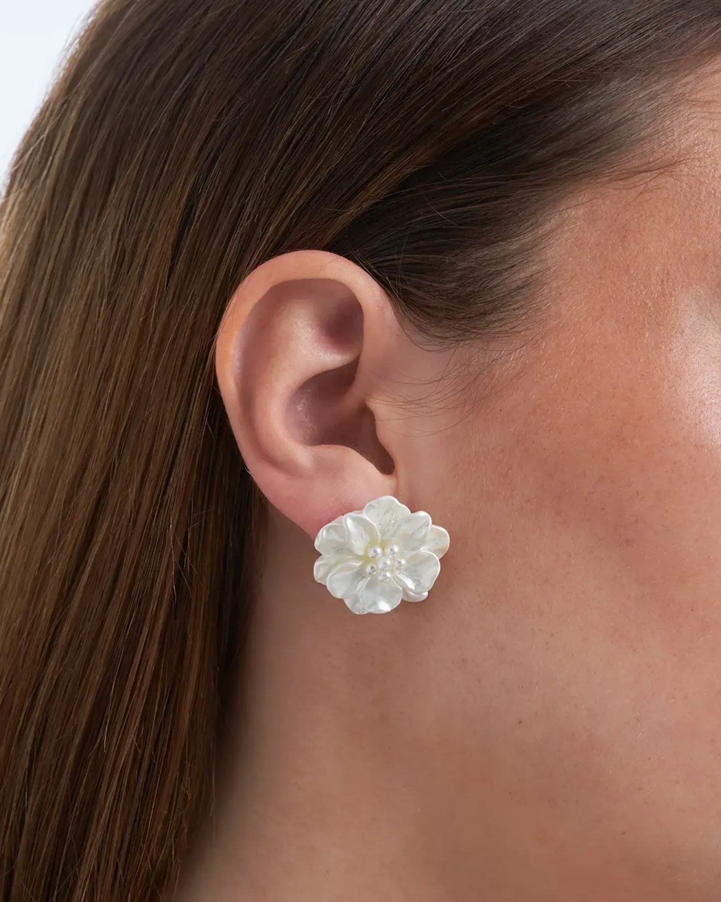 Clous d'oreilles - Pearl Petals