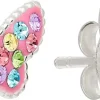 Clous d'oreilles - Pink Wing