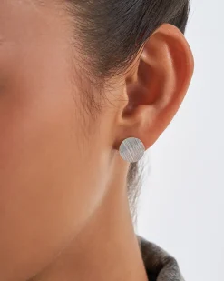 Clous d'oreilles - Plain Silver
