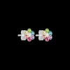 Clous d'oreilles - Rainbow Blossom