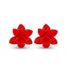 Clous d'oreilles - Red Bloom