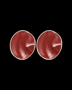 Clous d'oreilles - Red Circles
