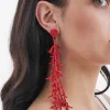 Clous d'oreilles - Red Corals