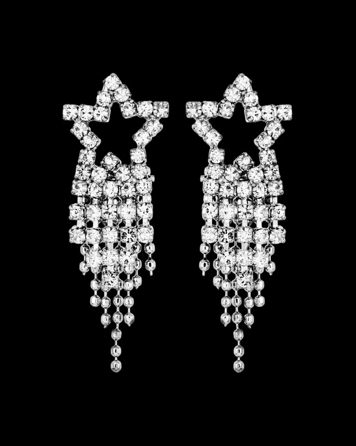 Clous d'oreilles - Rhinestone Stars