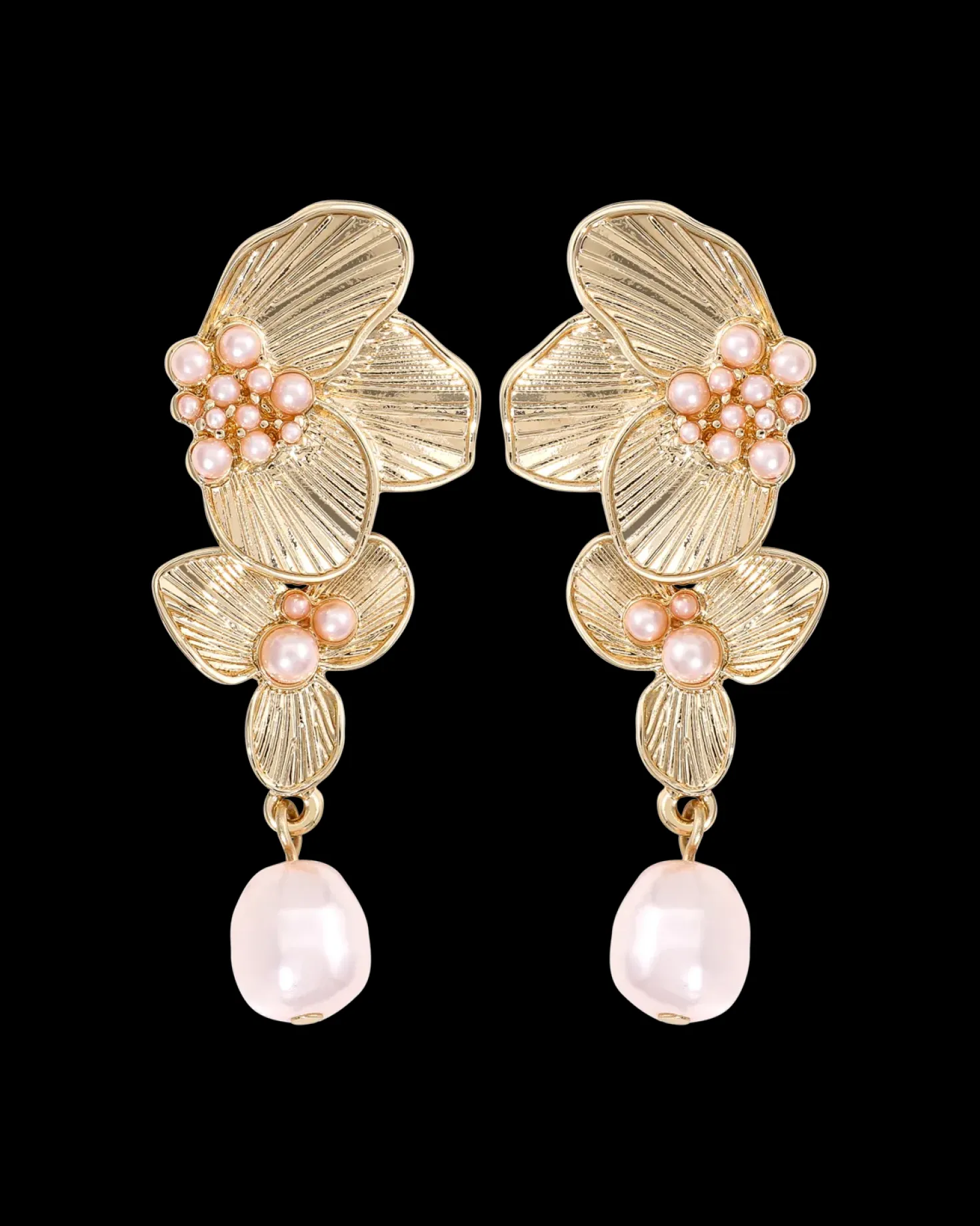 Clous d'oreilles - Rosy Blossom