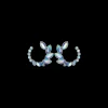 Clous d’oreilles - Shimmering Leaves