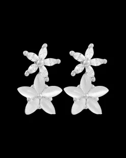 Clous d'oreilles - Silver Blossom