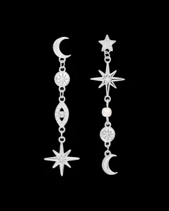 Clous d'oreilles - Silver Galaxy