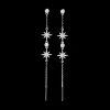 Clous d'oreilles - Silver Starburst