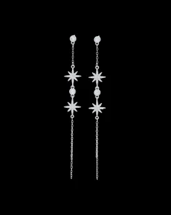 Clous d'oreilles - Silver Starburst