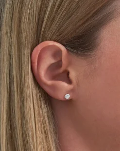 Clous d'oreilles - Silver Shell