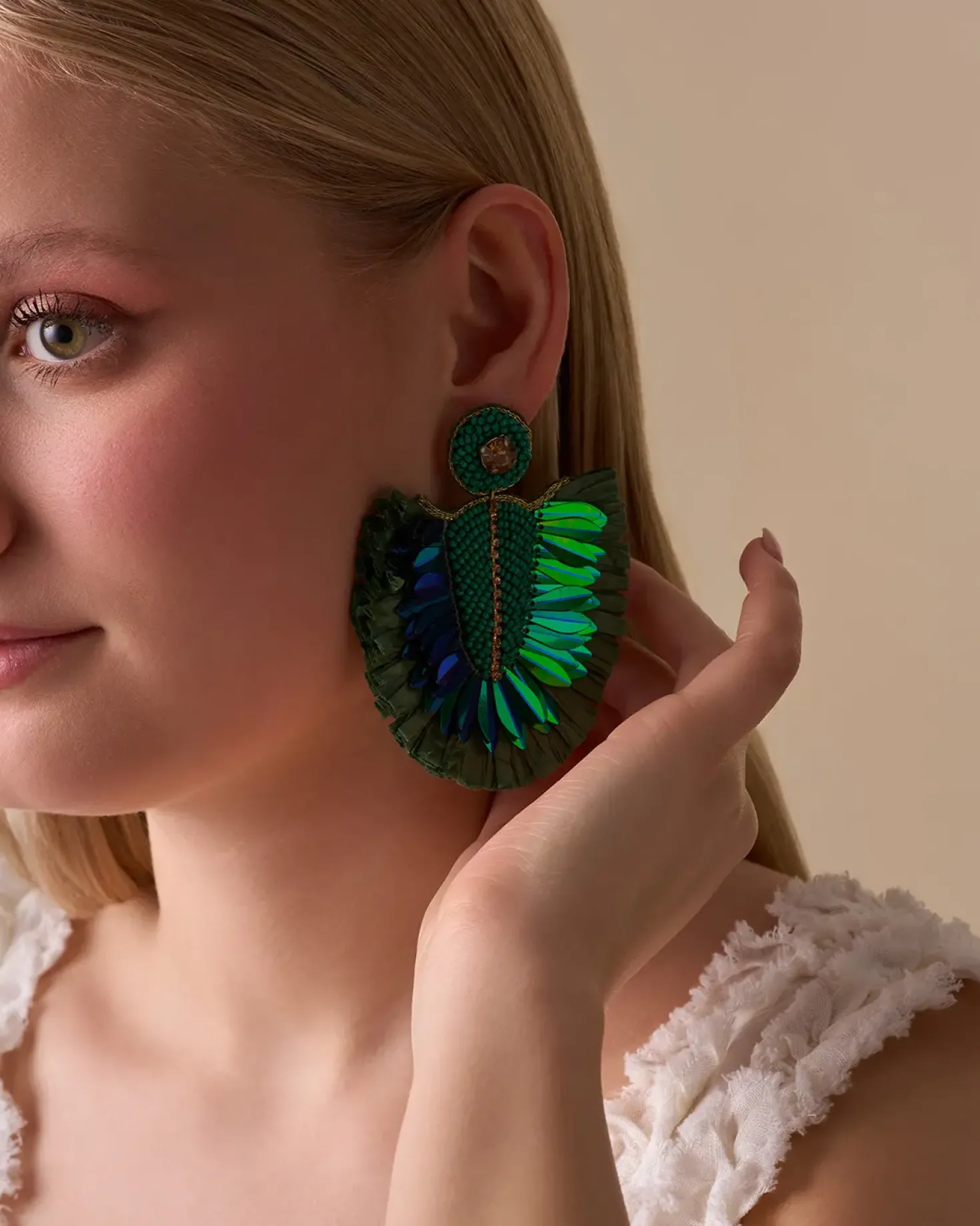 Clous d'oreilles - Statement Beads