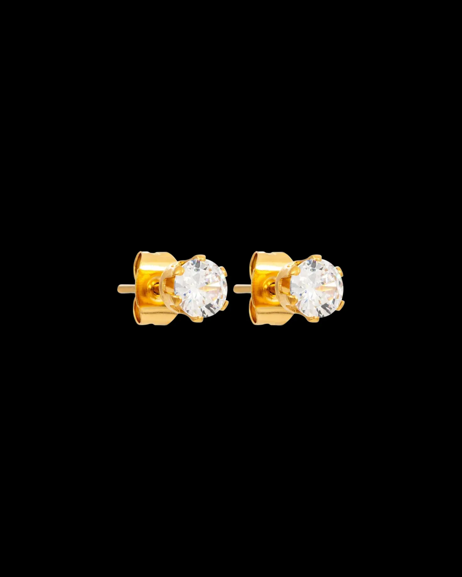 Clous d'oreilles - Steel Sparkle