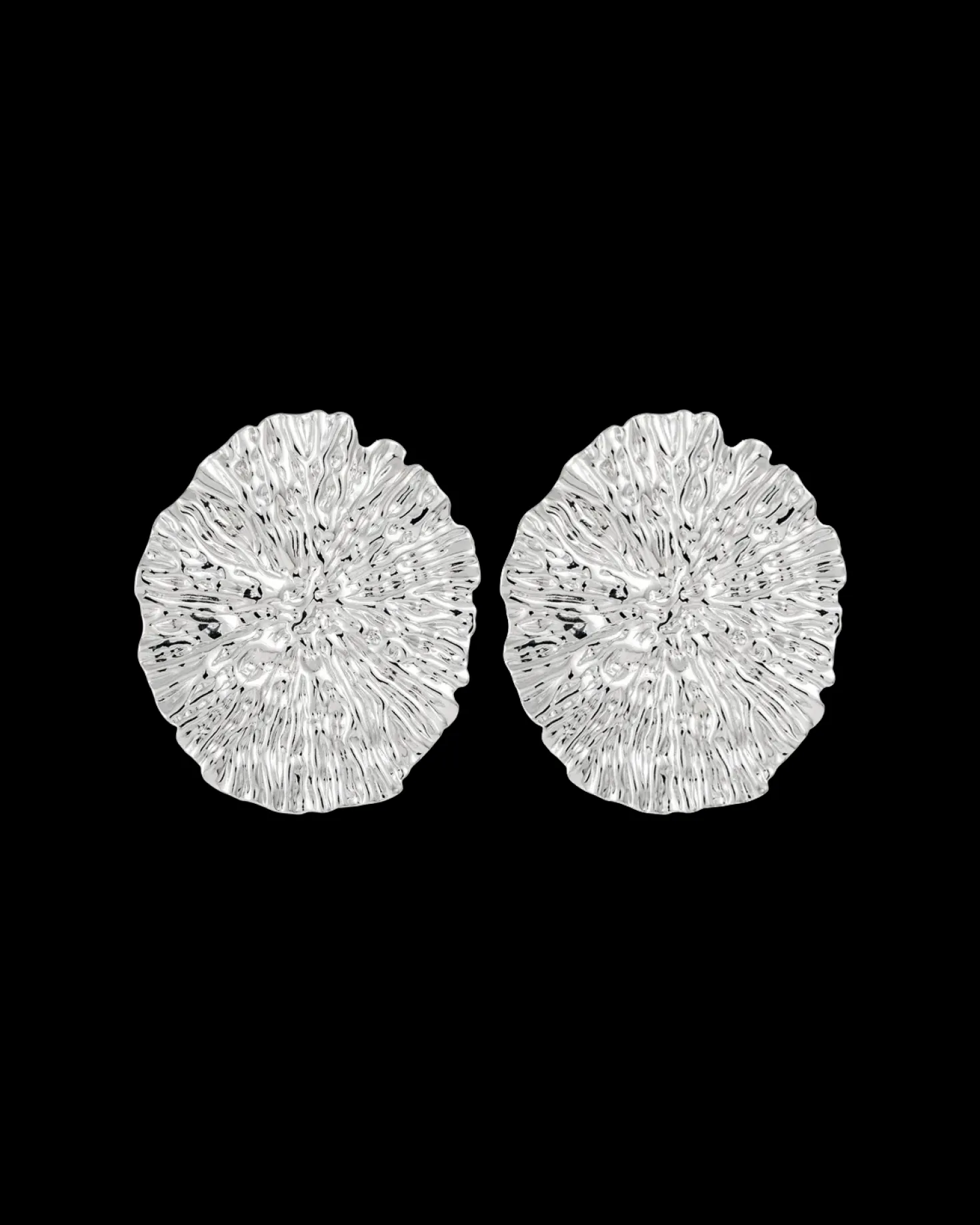 Clous d'oreilles - Structured Oval