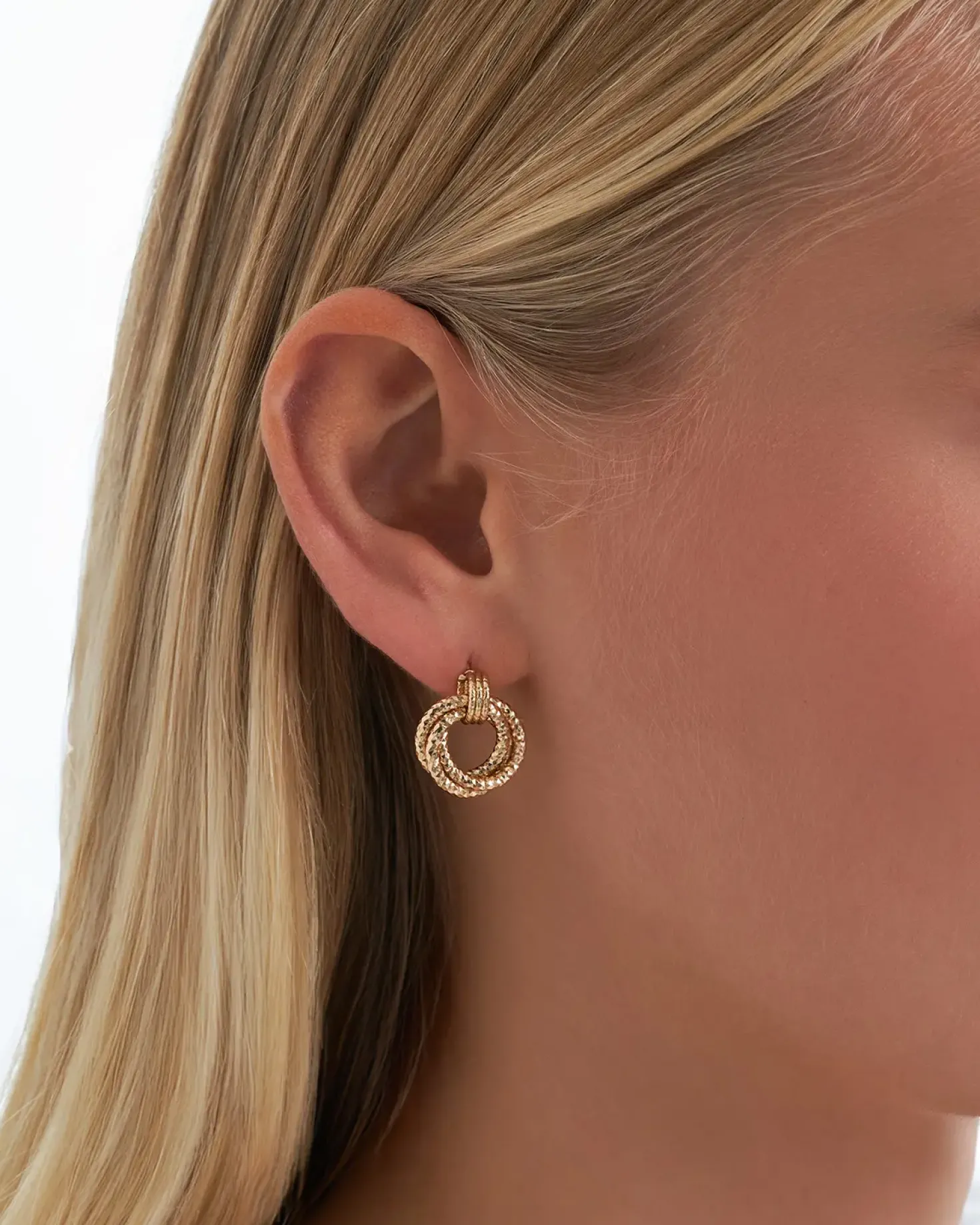 Clous d'oreilles - Textured Glam