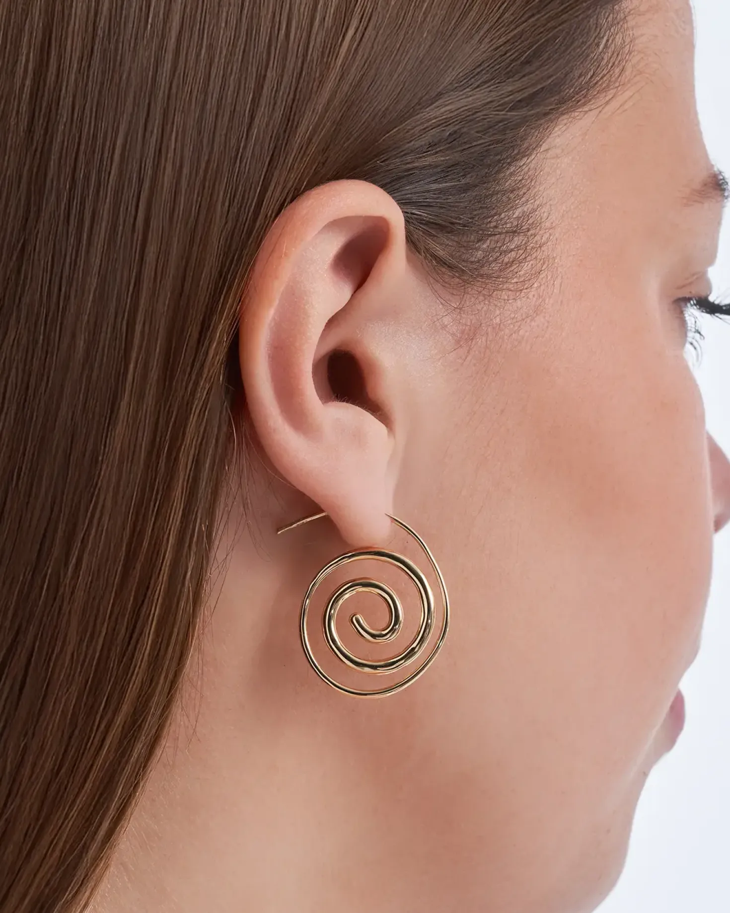 Clous d'oreilles - Thin Spiral