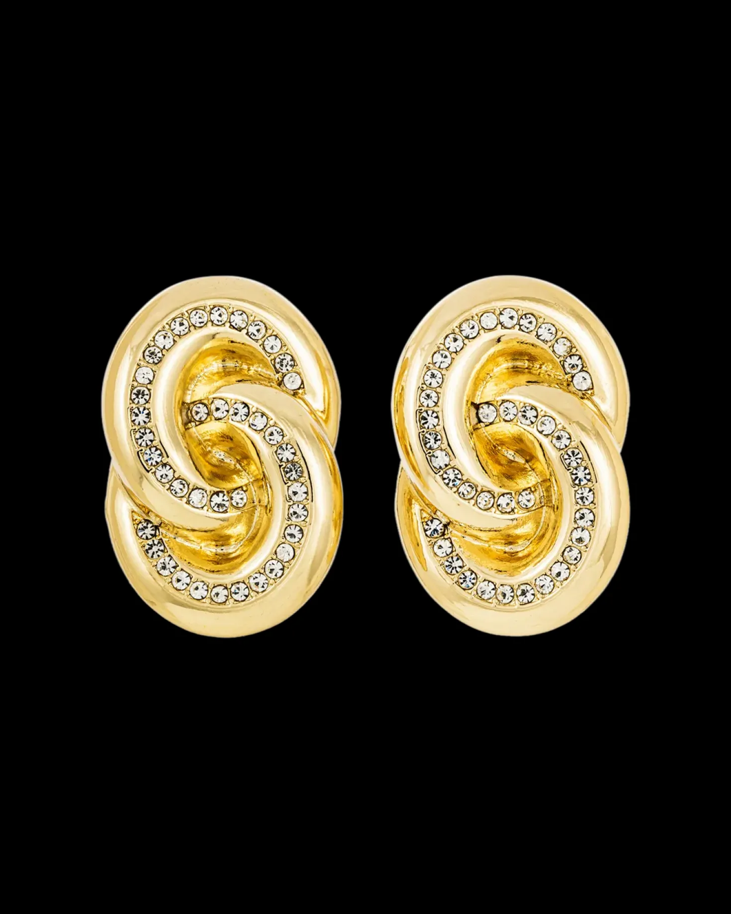 Clous d'oreilles - Twisted Crystals