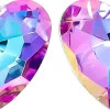 Clous d'oreilles - Violet Hearts