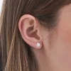 Clous d'oreilles - White Blossom