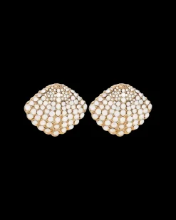 Clous d'oreilles - White Conch