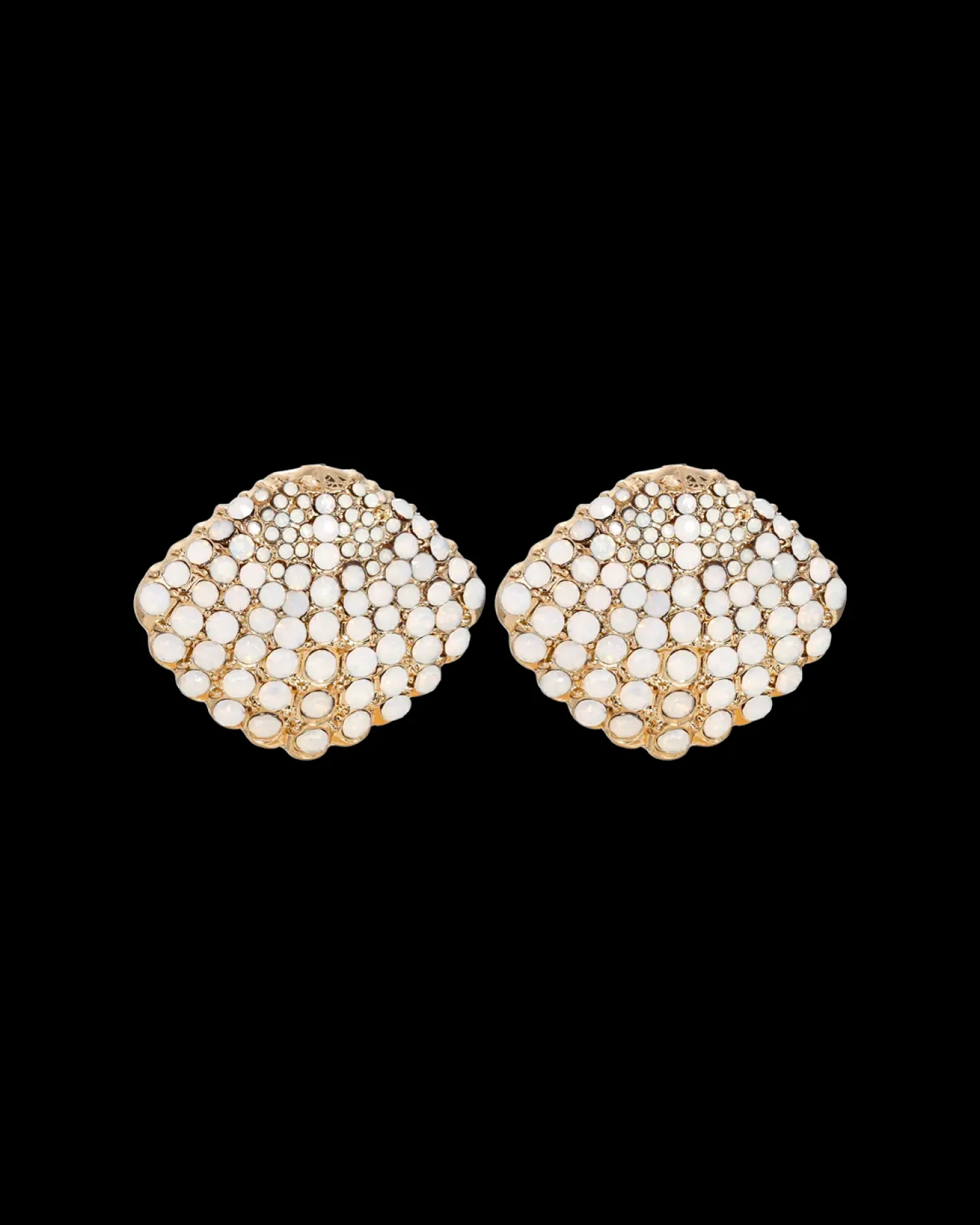 Clous d'oreilles - White Conch