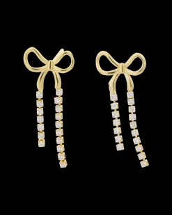 Clous d'oreilles - Zirconia Bow