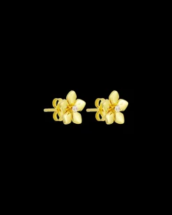 Clous d'oreilles - Zirconia Blossom
