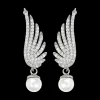 Clous d'oreilles - Zirconia Wings