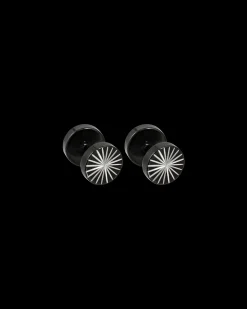 Clous d'oreilles pour homme - Black Star