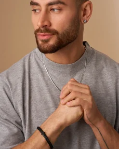Clous d'oreilles pour homme - Dark Rose