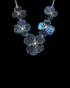 Collier - Blue Blossoms
