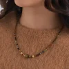 Collier - Brown Agate
