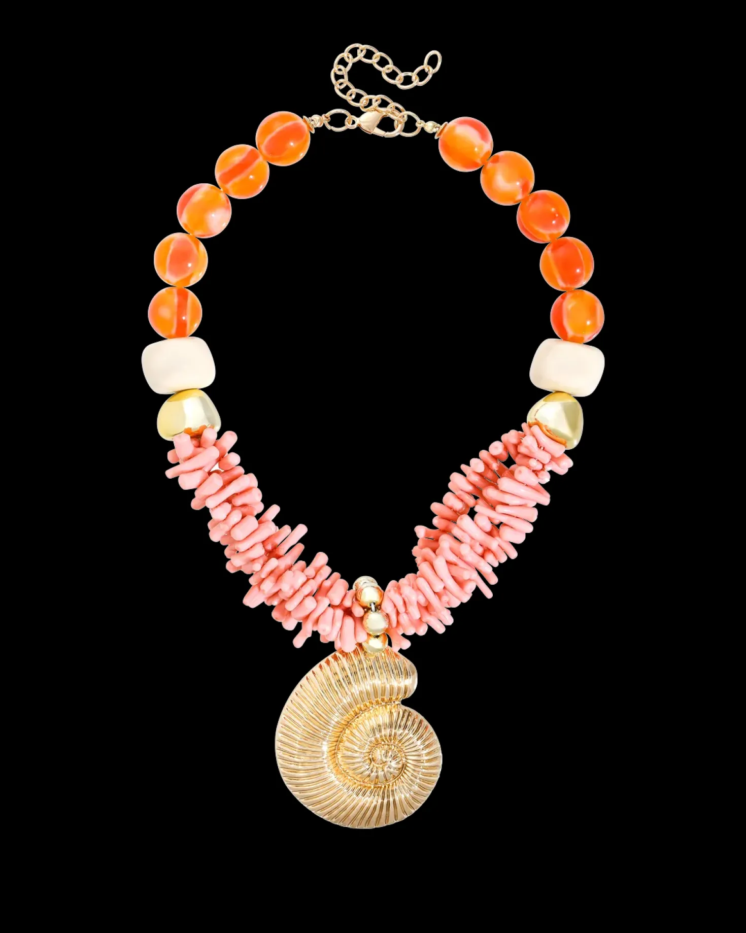 Collier - Coral Shell