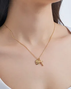 Collier - Cross Heart
