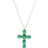 Collier - Emerald Cross