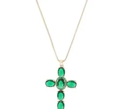 Collier - Emerald Cross