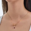 Collier - Fuchsia Love