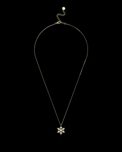 Collier - Golden Snowflake