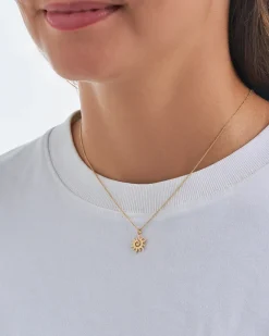 Collier - Golden Sunray