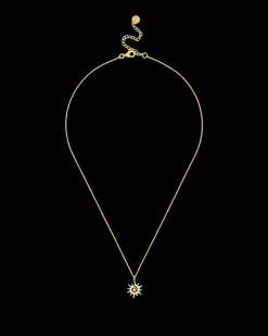 Collier - Golden Sunray