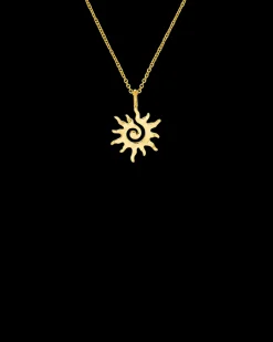 Collier - Golden Sunray