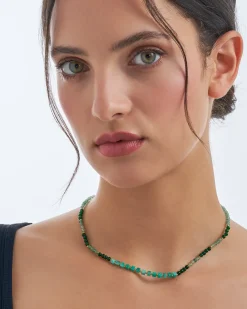 Collier - Green Jade